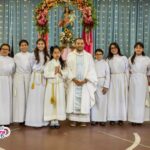 Cuatro nuevos acólitos del Colegio Salesiano Santa Inés realizan su promesa de servicio a Jesús
